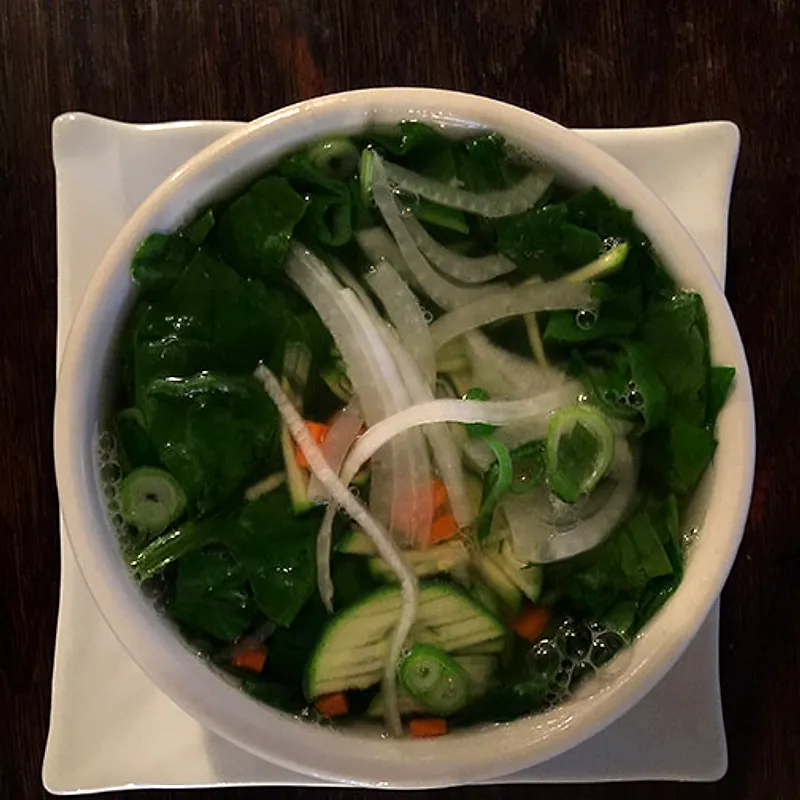 Vietnamese dish at Pho Mont Royal